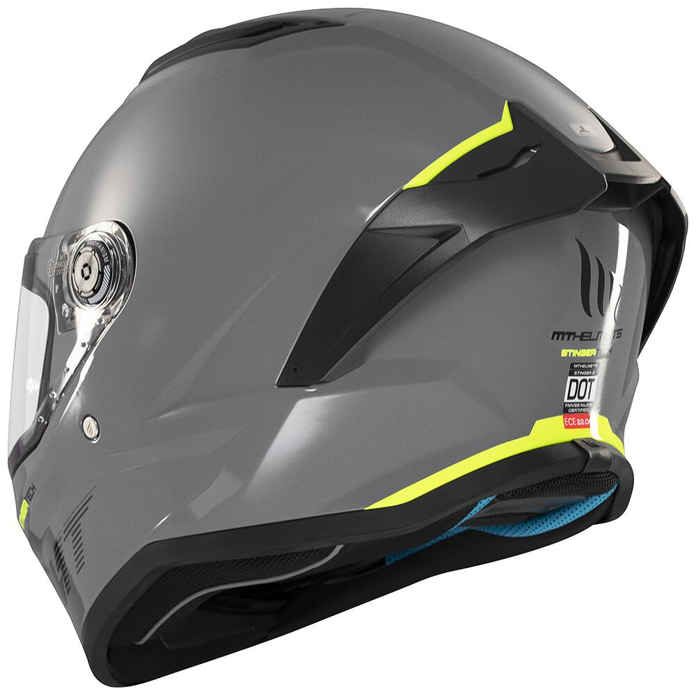 Stinger 2 Helmet [Gloss Grey] - Moto | Hyper Ride
